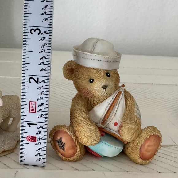 Cherished Teddies Sail With Me, Plaque, Felicia, Boyds Angelina Figurine Lot 4 - Picture 3 of 16